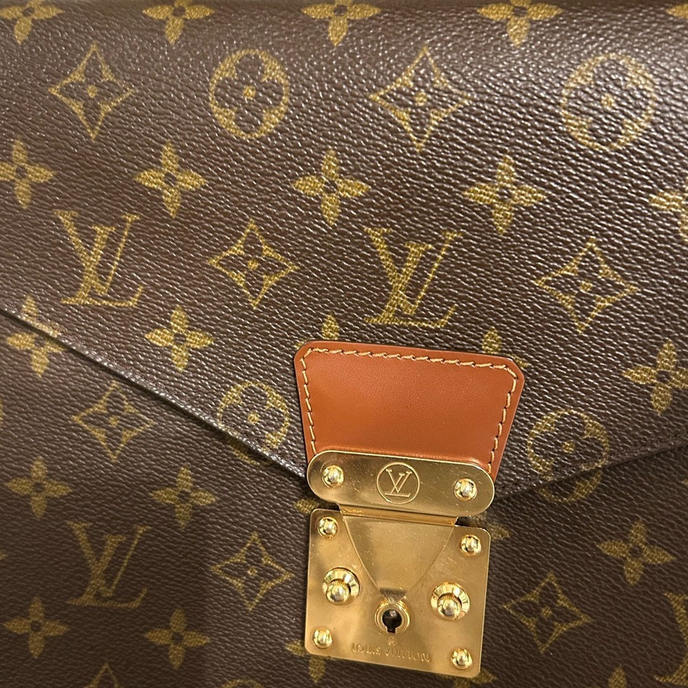 Louis Vuitton Monogram Top Handle Satchel - Brown Monogram - Picture 5 of 7